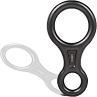 Wohlstand Figura 8 Escalada Descenso 8 Anillo de Rappel Descensor 35KN Escalada Rappel Descensor Aluminio Alloy…